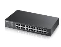 ZYXELL 24 PORT GS1100-24E V3 10/100/1000 GIGABIT YÖNETİLEMEZ METAL SWITCH